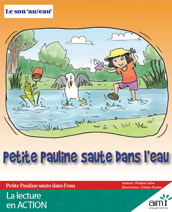 Petite Pauline saute dans l'eau - Reader