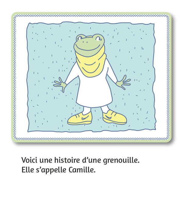 Camille grenouille aide ses amis - Reader