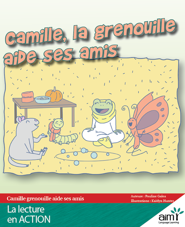 Camille grenouille aide ses amis - Reader