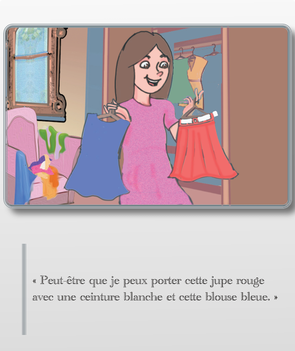 Les vêtements de Marie - Reader