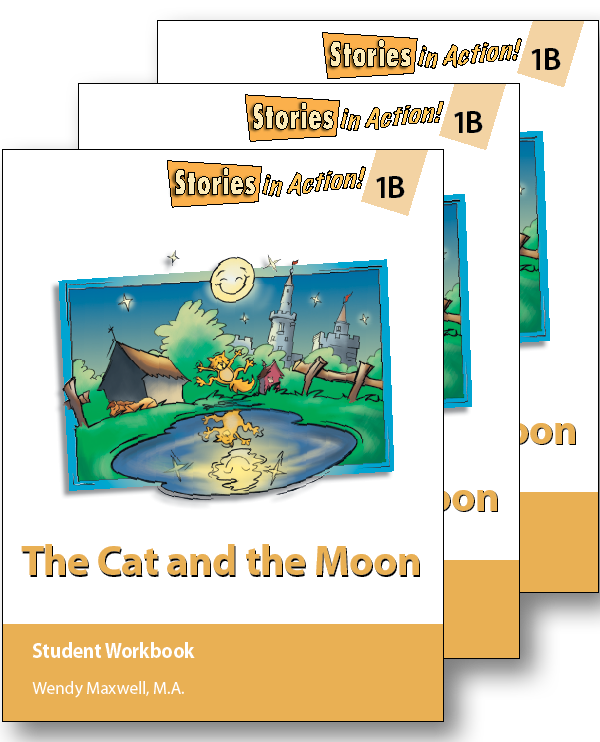 The Cat and the Moon - Digital Student Workbooks (minimum of 20)