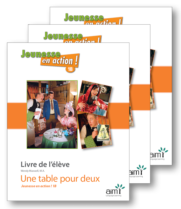 Une table pour deux: Digital Student Workbooks (minimum of 20)