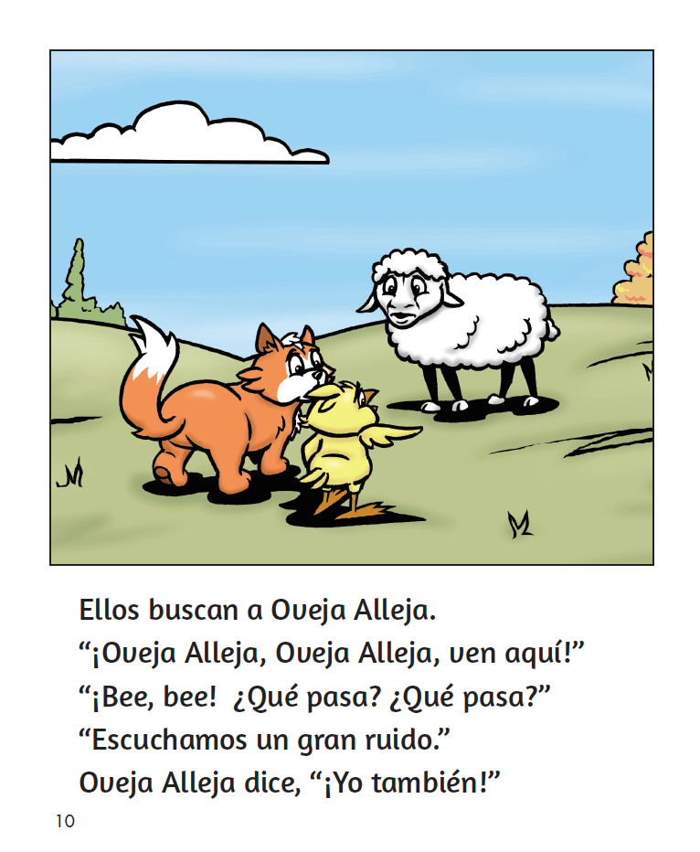 Gallina Catalina y el gran ruido - Reader