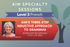 AIM's Three-Step Inductive Approach to Grammar - Level 3 - On-Demand Workshop Series
