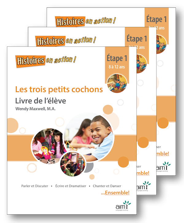 Les trois petits cochons *New 2017 Edition: Digital Student Workbooks - (minimum of 20)