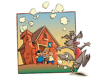 Step 1 - Les trois petits cochons kit *Dutch Edition