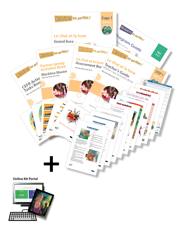 Step 1 - Le chat et la lune kit *2018 Edition