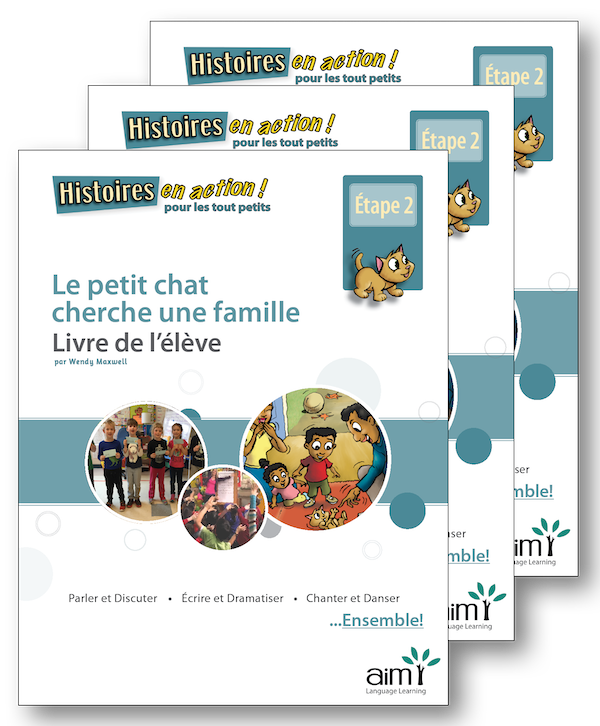 Le petit chat cherche une famille - Digital Student Workbooks - (minimum of 20)