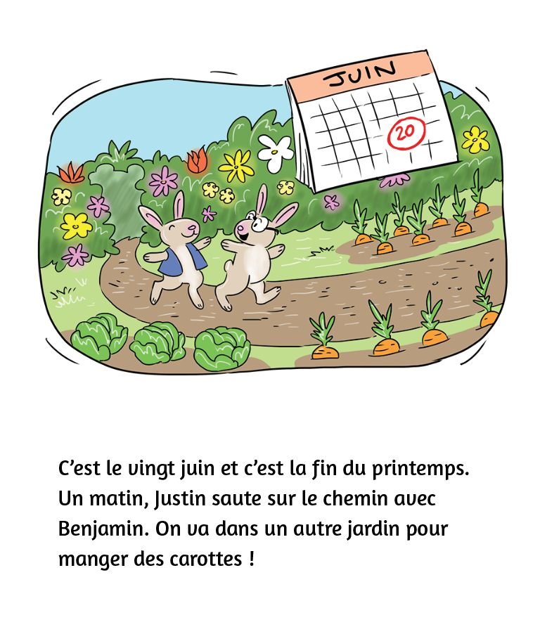 Justin Lapin organise un festin - Reader