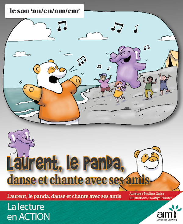 Laurent, le panda, danse et chante avec ses amis - Reader
