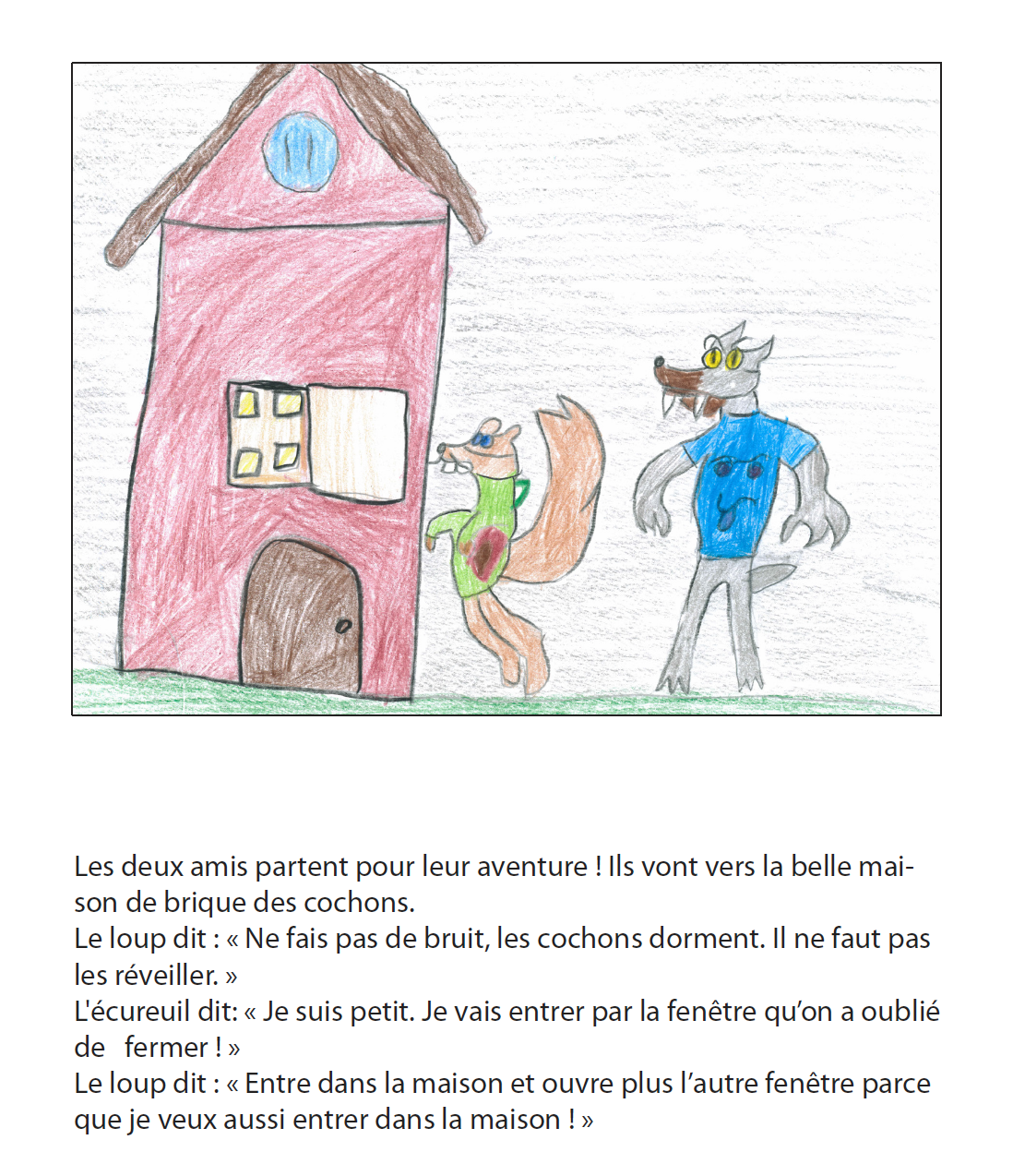 La vengeance du grand merchant loup - Reader