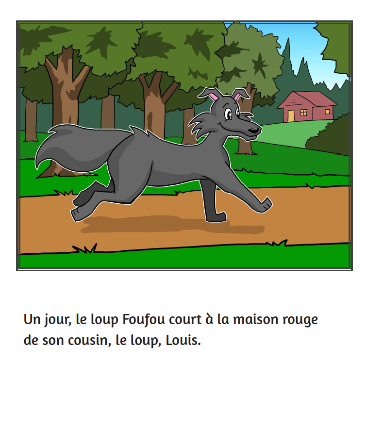 Le loup Foufou a mal - Reader