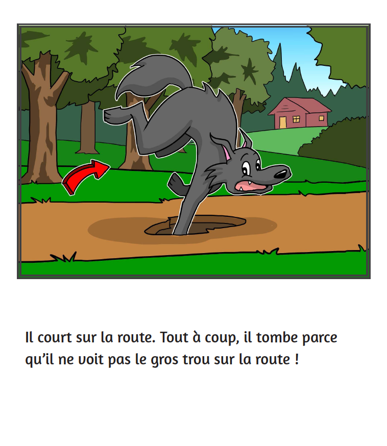 Le loup Foufou a mal - Reader