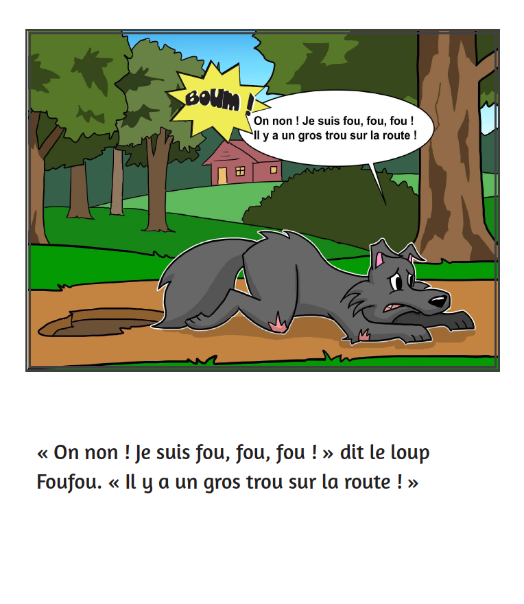 Le loup Foufou a mal - Reader