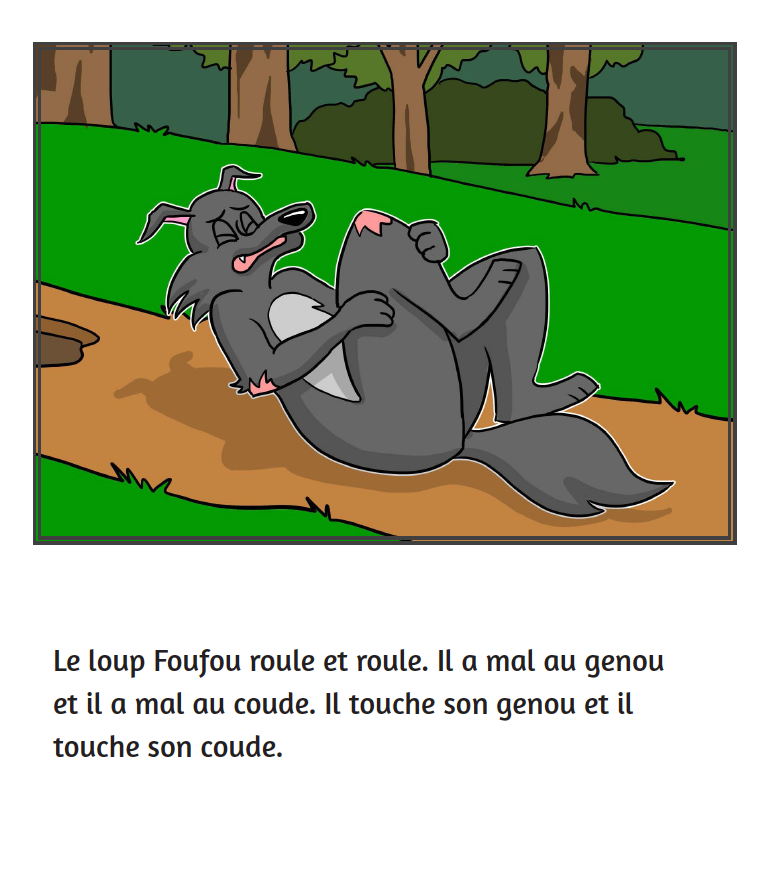 Le loup Foufou a mal - Reader