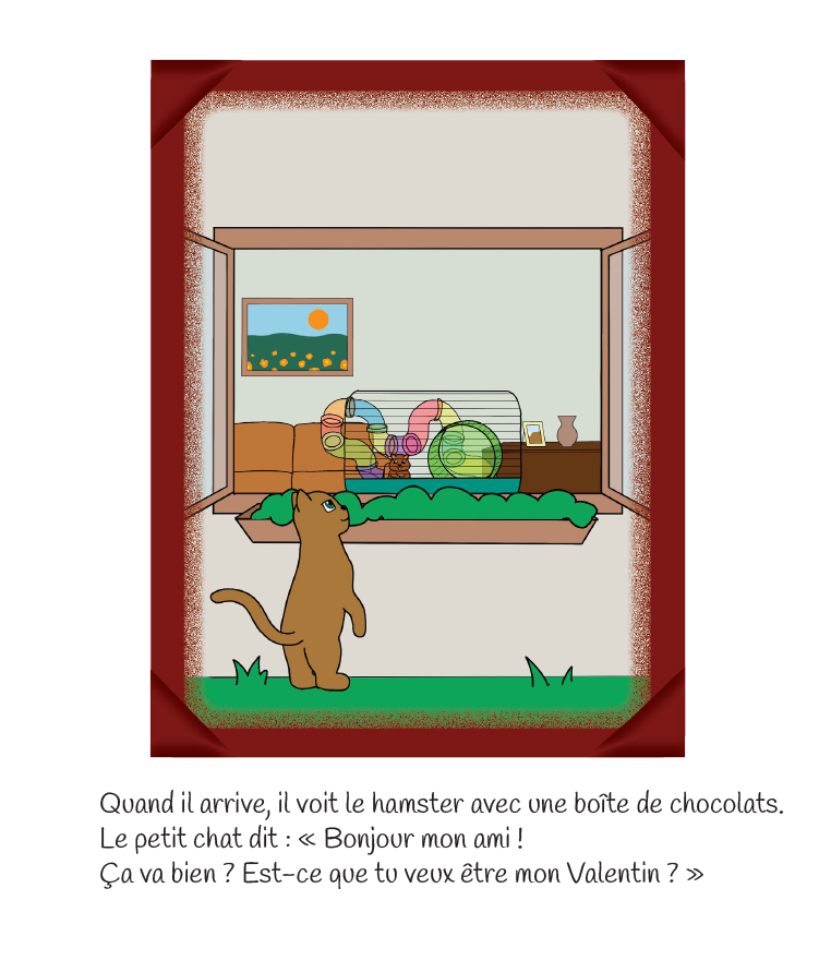 Le petit chat cherche un valentin - Reader
