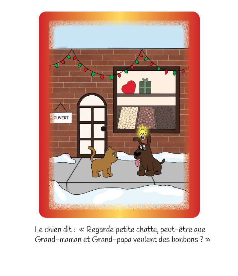 La petite chatte cherche un cadeau - Reader
