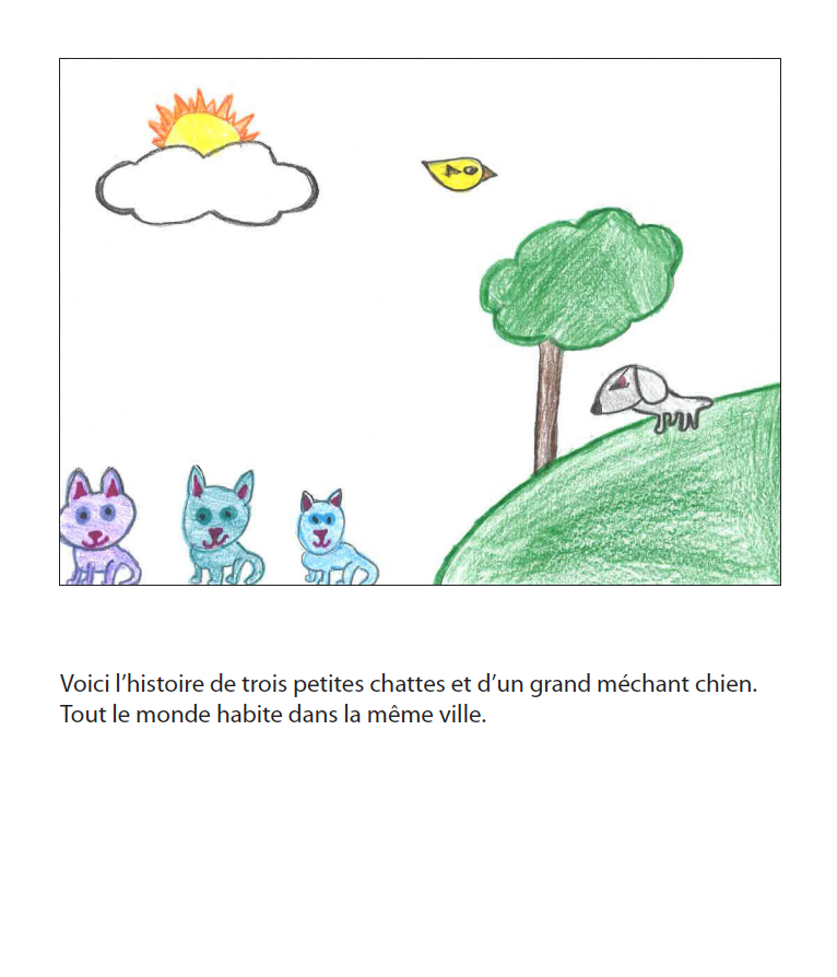 Les trois petites chattes et le grand méchant chien - Reader
