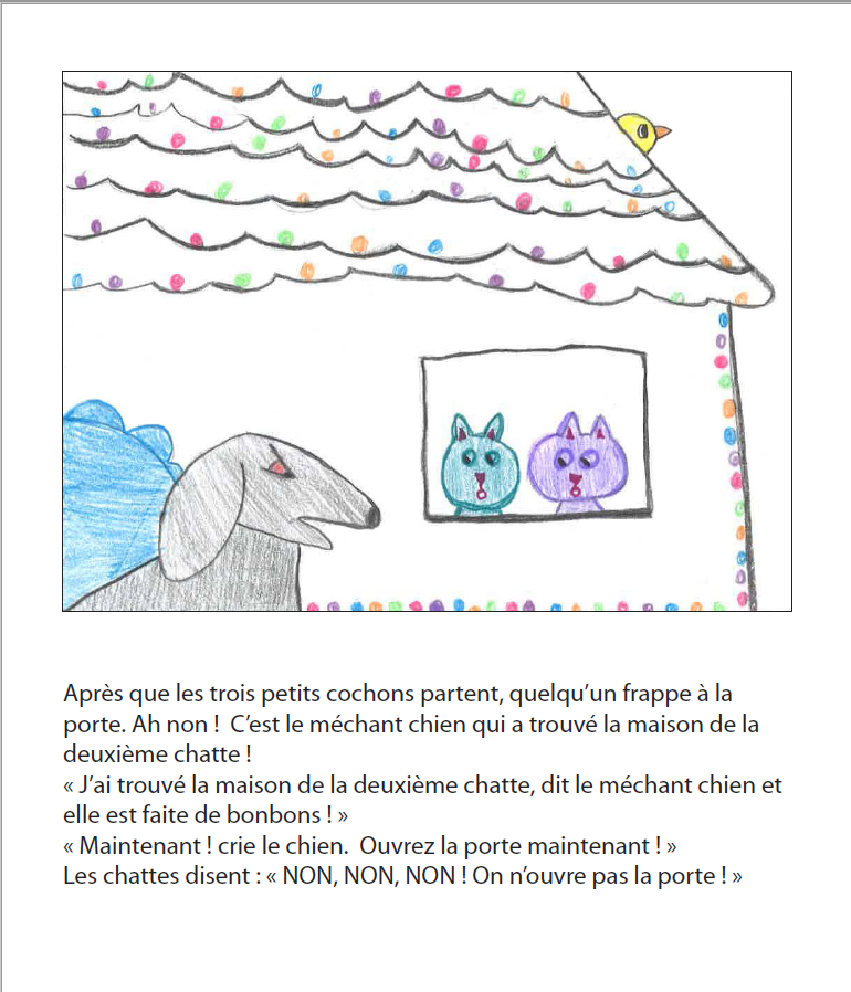Les trois petites chattes et le grand méchant chien - Reader