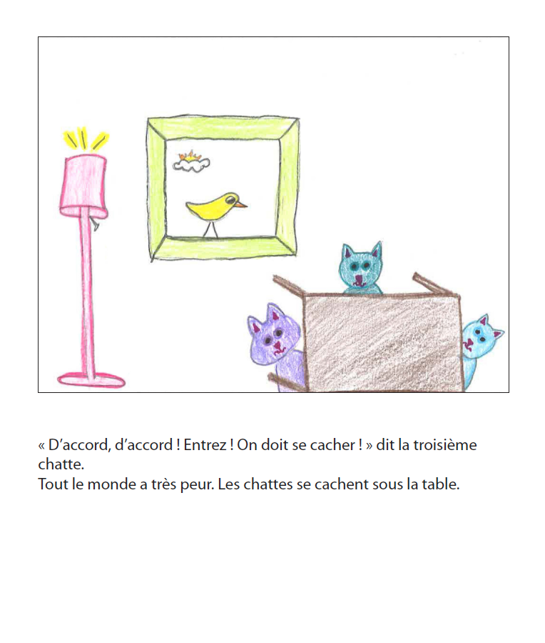 Les trois petites chattes et le grand méchant chien - Reader