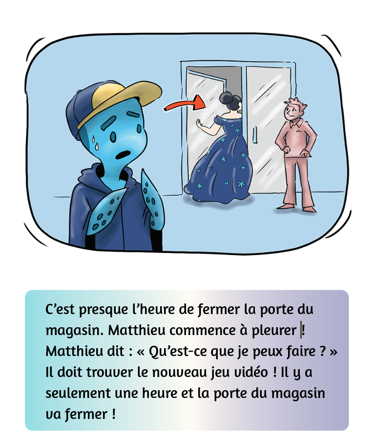 Matthieu, la pieuvre, veut un nouveau jeu vidéo - Reader