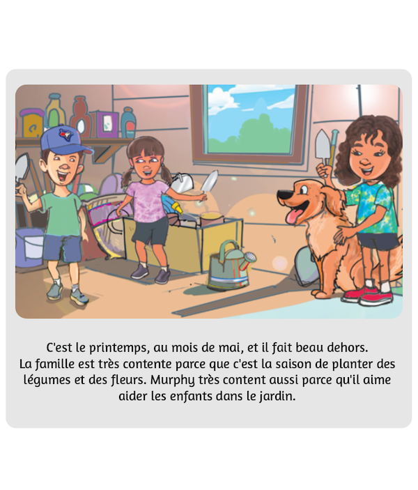 Murphy fait du jardinage - Reader