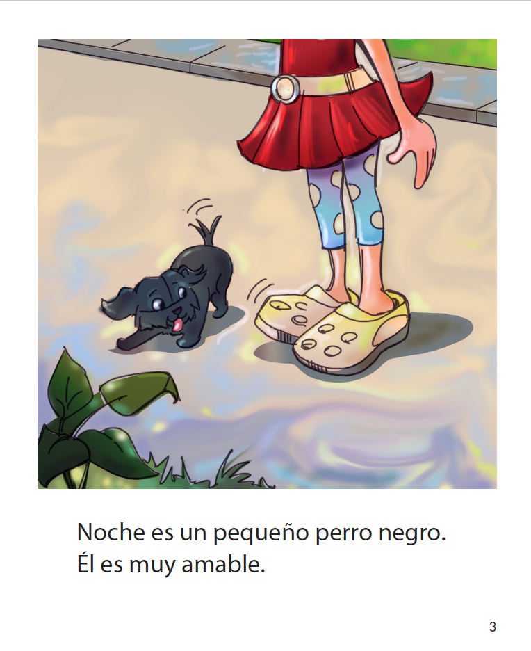 Noche va a la escuela - Reader
