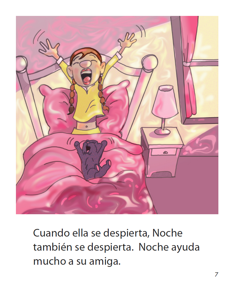 Noche va a la escuela - Reader