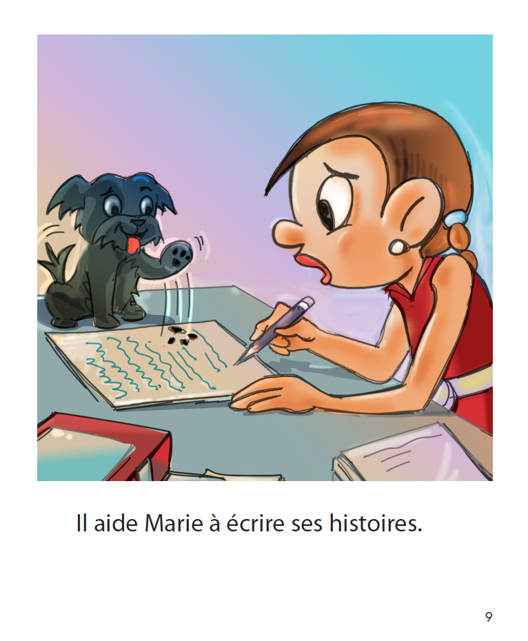 Noche va a la escuela - Reader