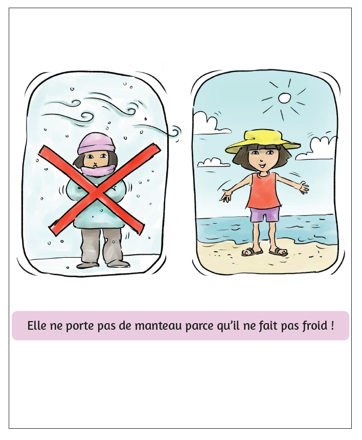 Petite Pauline saute dans l'eau - Reader
