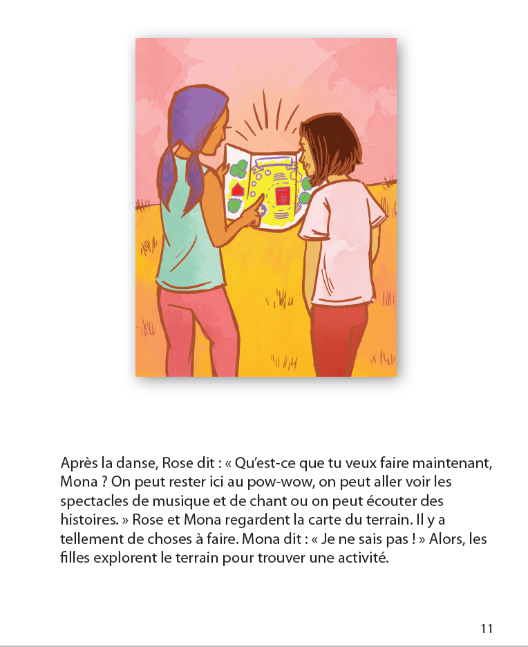 Rose et Mona s'amusent à la Journée nationale des peuples autochtones - Reader