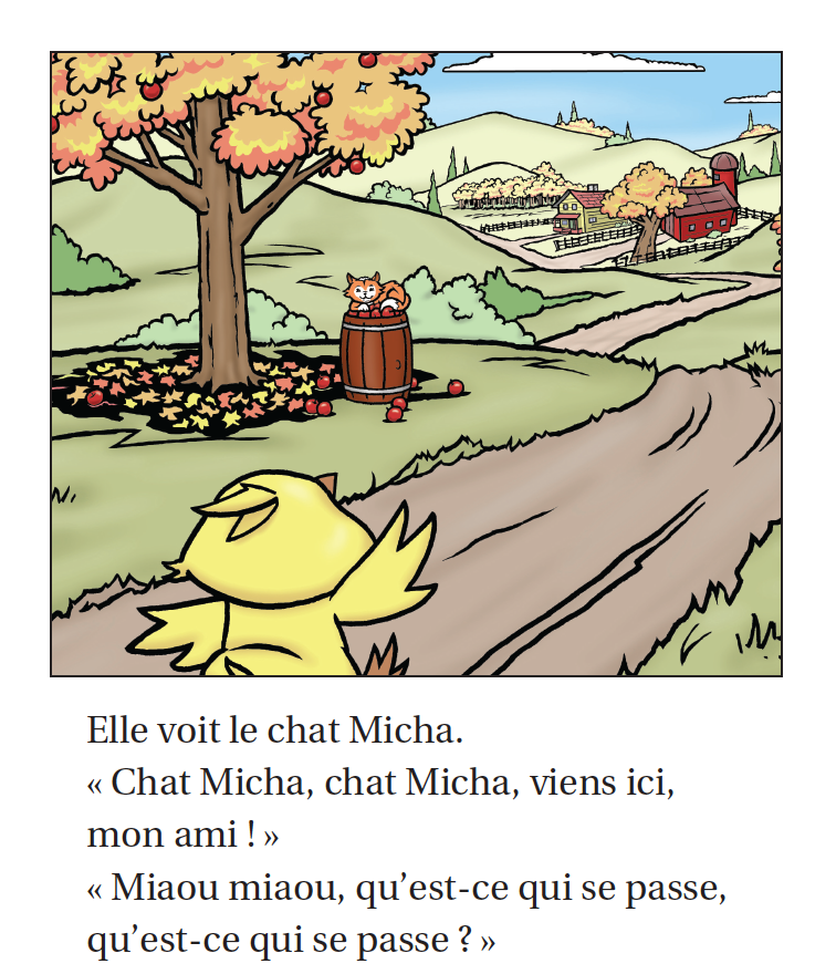 La poule Maboule et le gros bruit - Reader