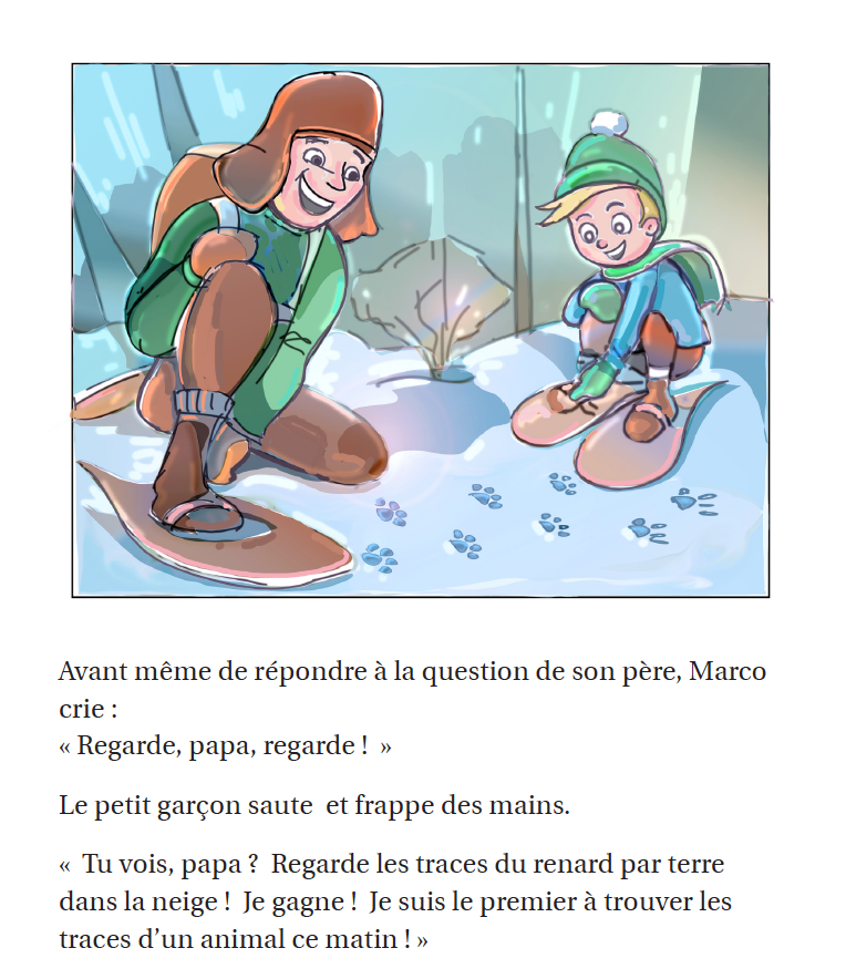 Des traces mystérieuses - Reader