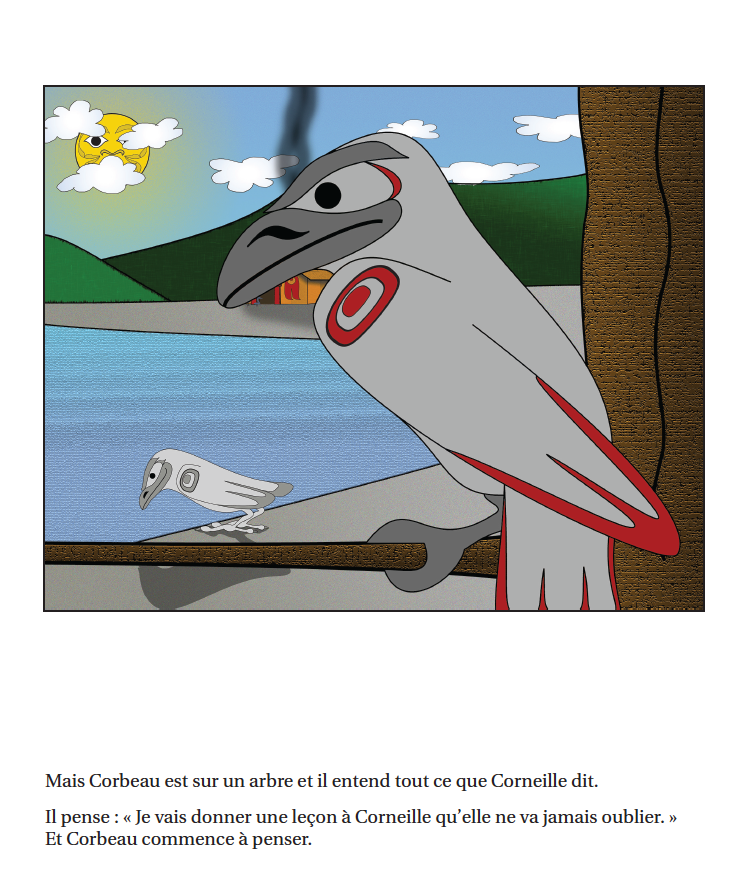 Pourquoi Corbeau et Corneille sont de la même couleur - Reader