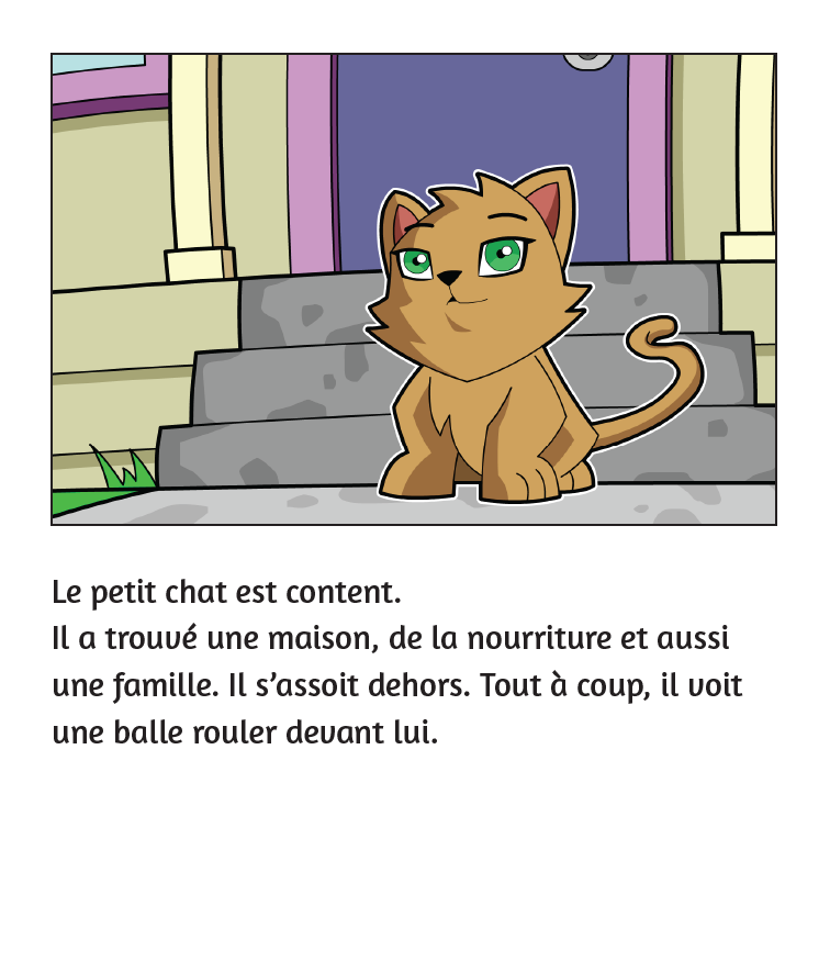 Le petit chat cherche son nom - Reader