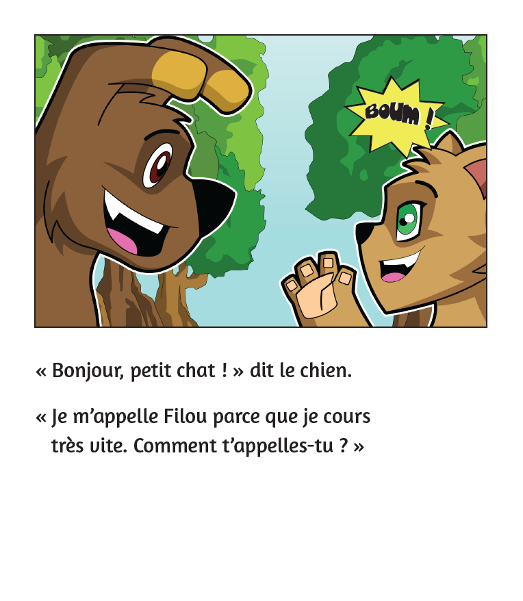 Le petit chat cherche son nom - Reader