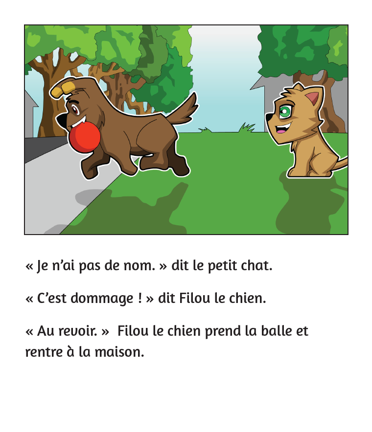 Le petit chat cherche son nom - Reader