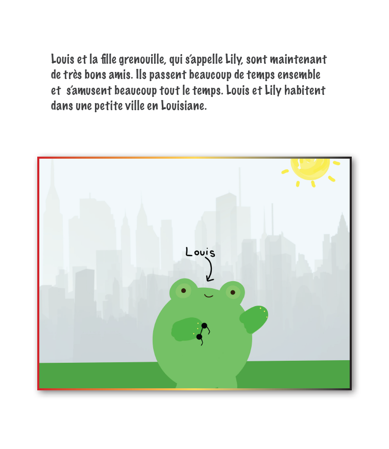 Louis la grenouille et l'étang magique - Reader