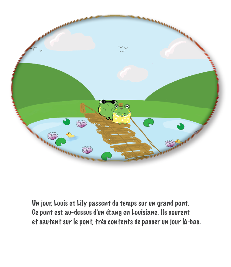 Louis la grenouille et l'étang magique - Reader