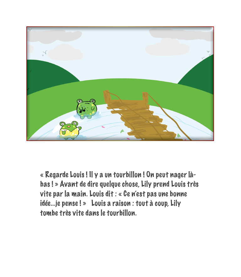Louis la grenouille et l'étang magique - Reader