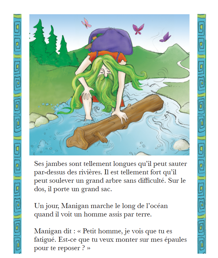 Manigan le géant - Reader