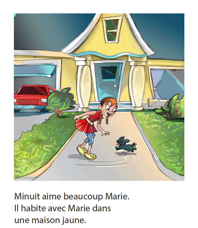 Minuit va à l'école - Reader