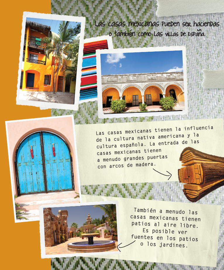 La cultura en México: Las casas y los deportes - Reader