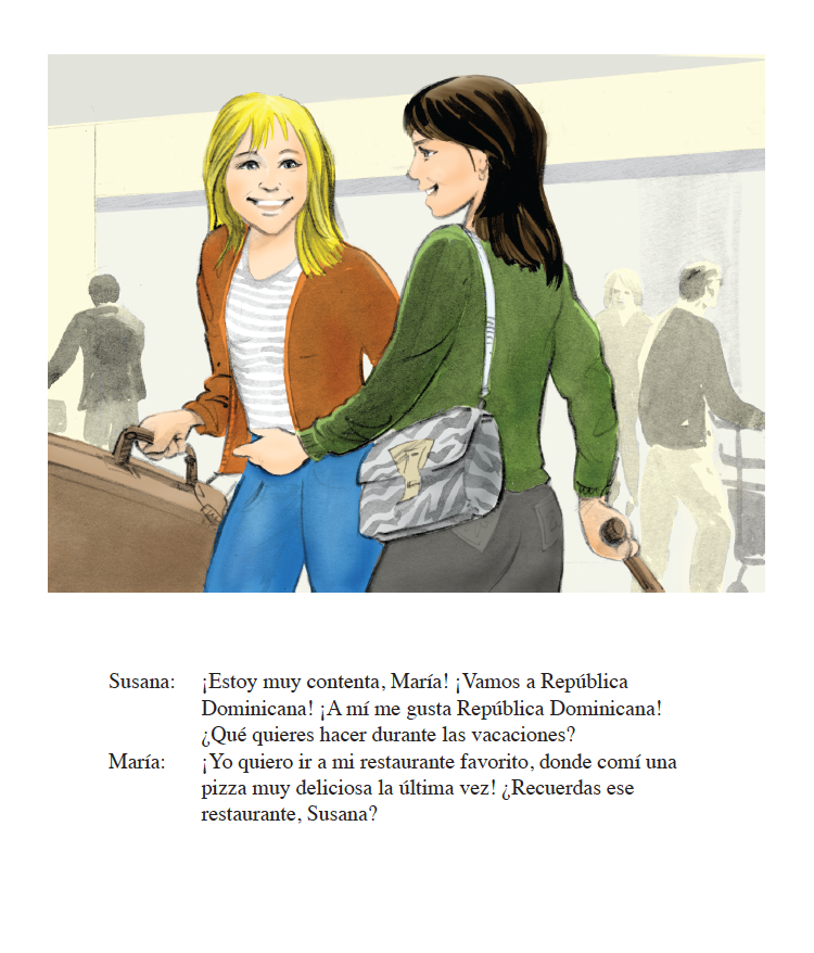 ¡De vacaciones! - Reader