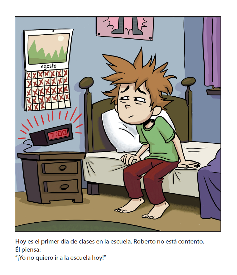 ¡Yo no quiero ir a la escuela! - Reader