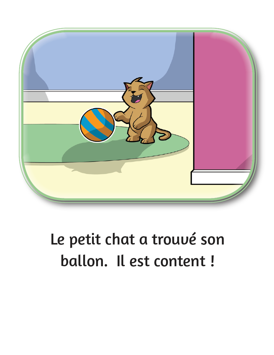 Triste et content - Little Reader