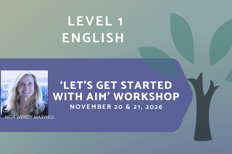 Live Online Workshop - LEVEL 1 - Let's Get Started With AIM - English