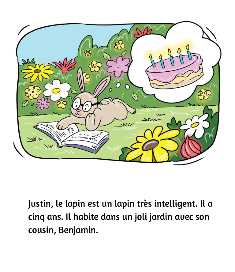 Justin Lapin organise un festin - Reader (minimum of 6)