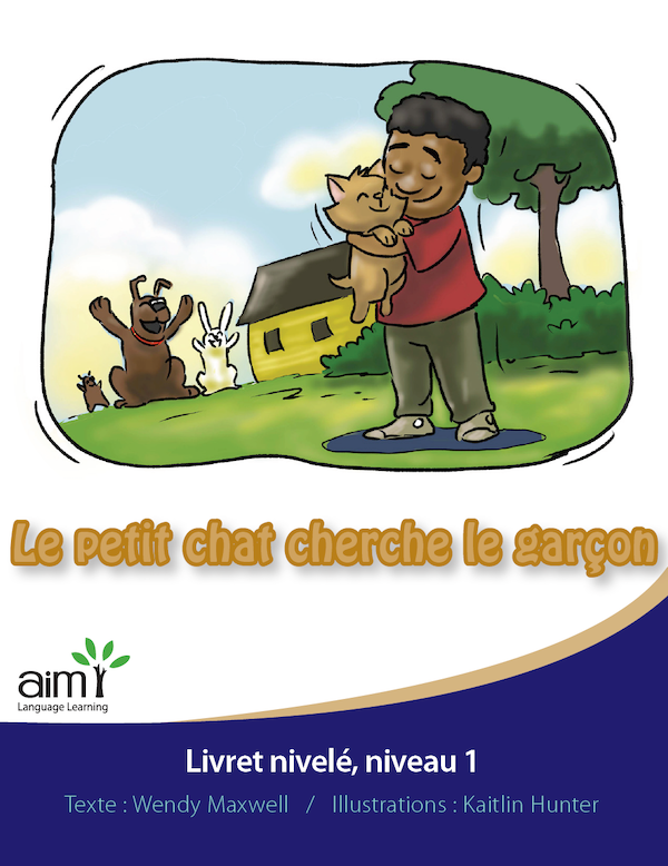 Le petit chat cherche le garçon - Little Reader (minimum of 6)