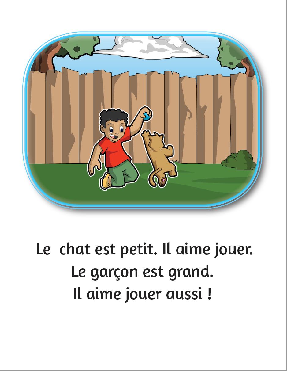 Petit et grand - Little Reader (minimum of 6)